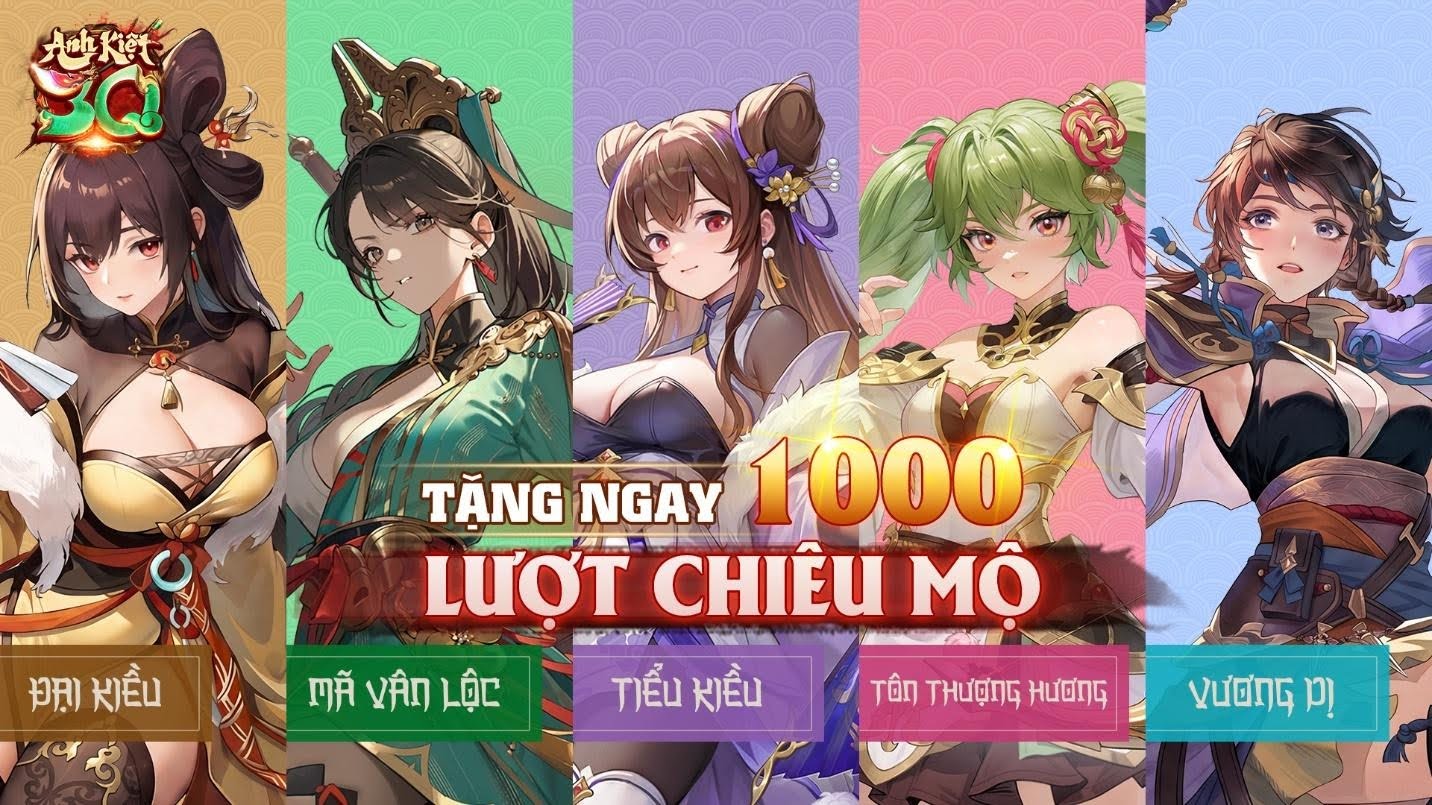 Anh Kiệt Tam Quốc định ngày ra mắt với loạt chi tiết hấp dẫn khiến cộng đồng game thủ "đứng ngồi không yên"- Ảnh 1.