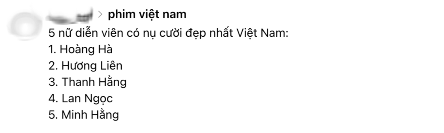 5 nữ diễn viên có nụ cười đẹp nhất Việt Nam: Minh Hằng xếp sau Lan Ngọc, hạng 1 rạng rỡ hơn cả mặt trời- Ảnh 1. 5 nữ diễn viên có nụ cười đẹp nhất Việt Nam: Minh Hằng xếp sau Lan Ngọc, hạng 1 rạng rỡ hơn cả mặt trời- Ảnh 1.