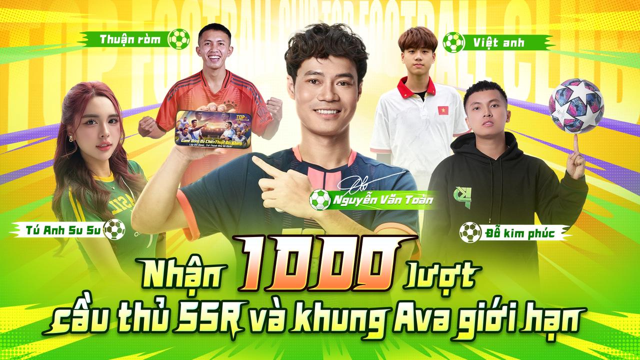 Nguyễn Văn Toàn bất ngờ gia nhập Top Football Club chính thức ra mắt hôm nay!- Ảnh 2.