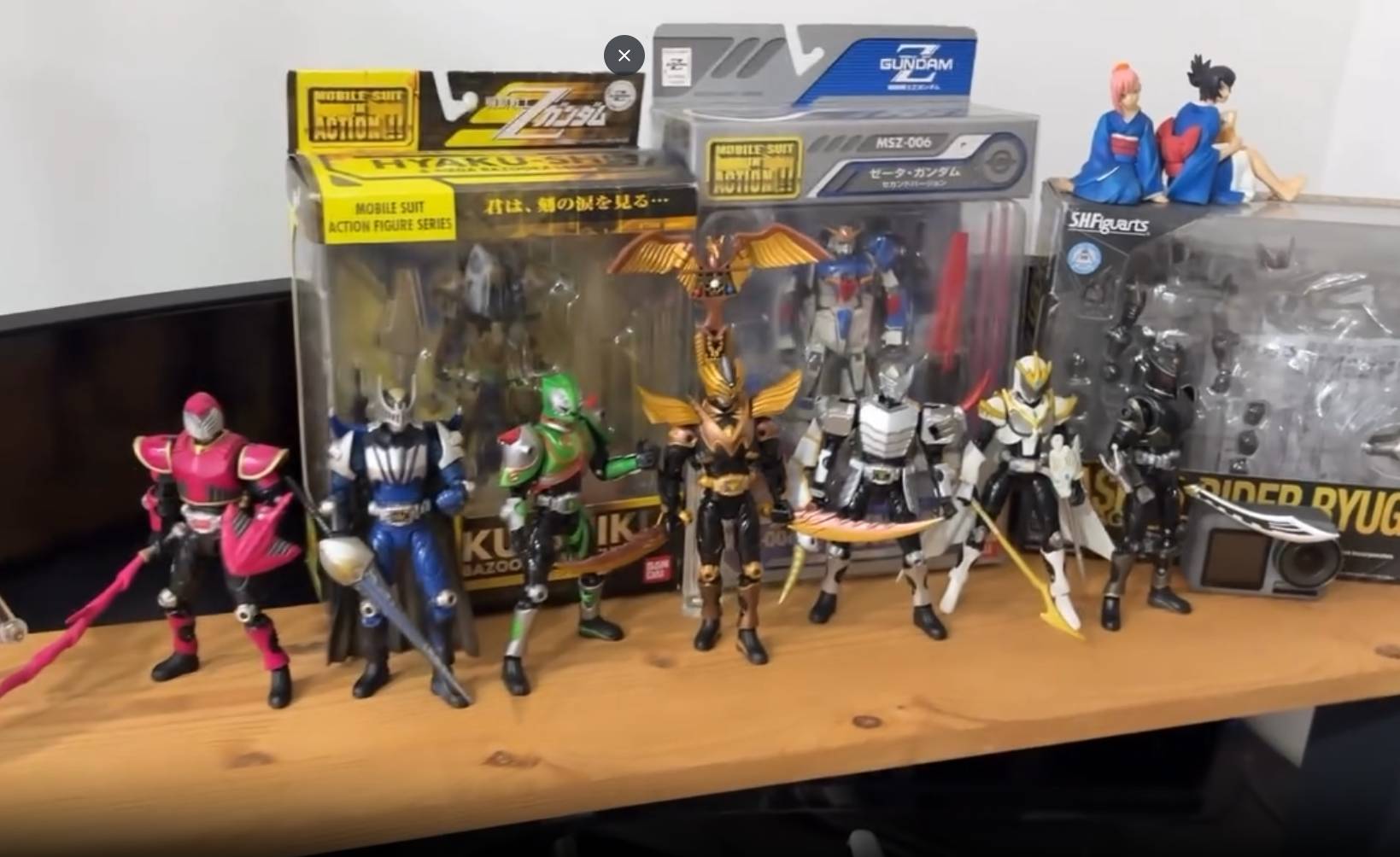 Khoe chiến tích săn 13 mô hình Kamen Rider tặng người yêu, cô gái nhận cái kết bất ngờ- Ảnh 1.