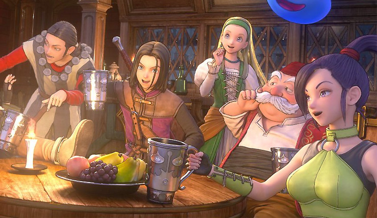 Thế giới Dragon Quest Khung cảnh kỳ ảo trong game