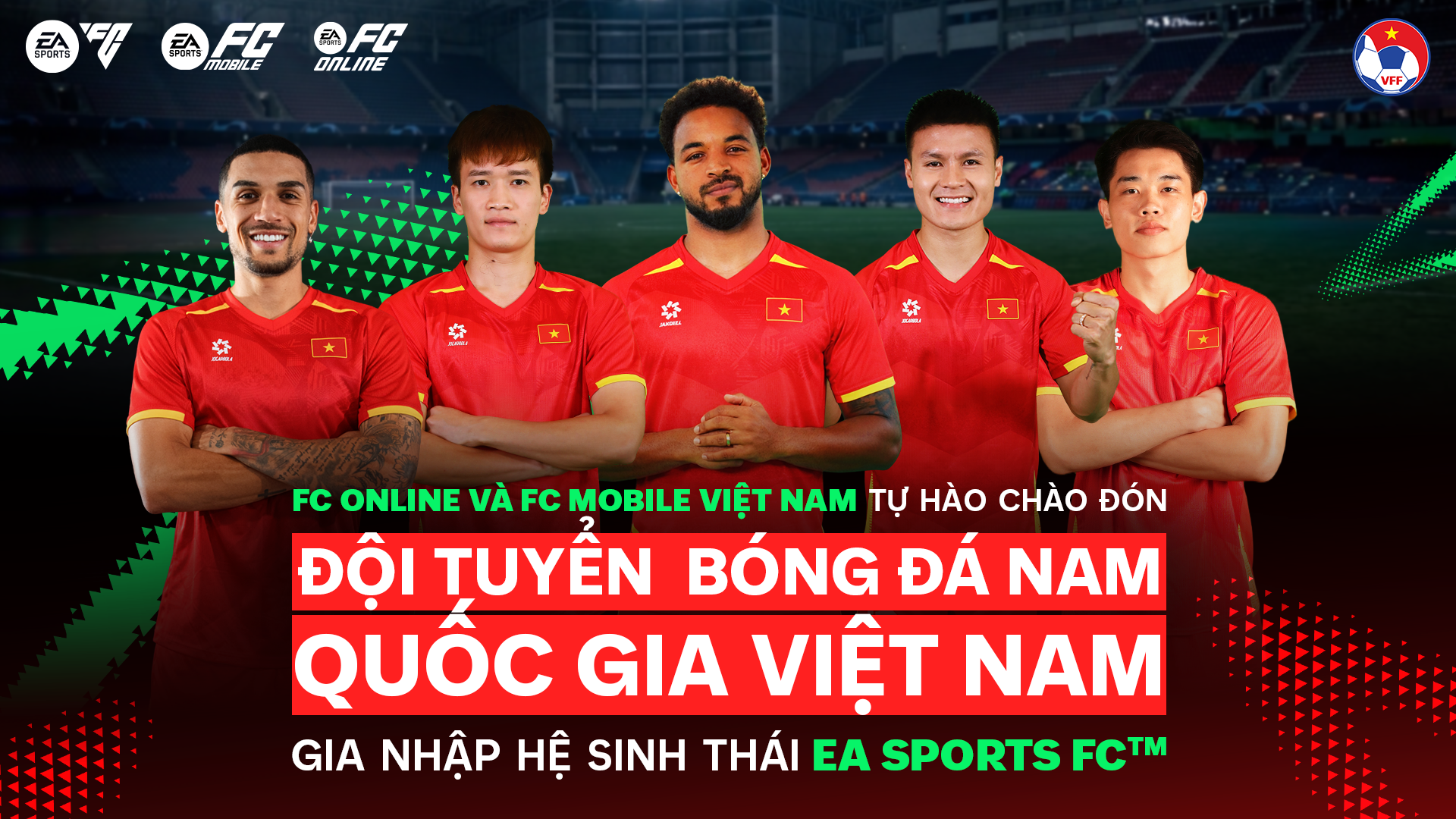 Đội tuyển Việt Nam chính thức xuất hiện trong FC Mobile Việt Nam- Ảnh 1.
