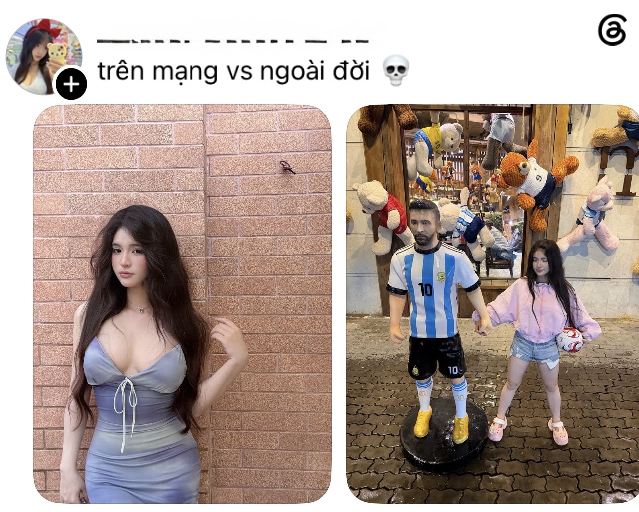 Check-in nắm tay "Messi", fan nữ nóng bỏng gây bão mạng- Ảnh 2.