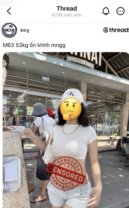 Diện đồ ngắn đi cà phê rồi lên mạng hỏi ý kiến, cô gái nhận rổ "gạch đá"- Ảnh 1. Diện đồ ngắn đi cà phê rồi lên mạng hỏi ý kiến, cô gái nhận rổ "gạch đá"- Ảnh 1.