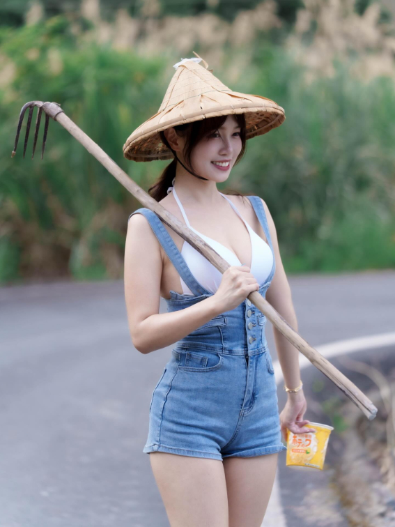 Mặc trang phục gợi cảm xuống đồng làm ruộng, hot girl mạng nhận chỉ trích nặng nề, vẫn được CĐM quan tâm đặc biệt- Ảnh 1.