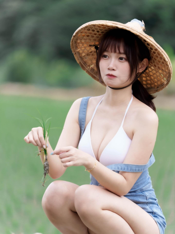 Mặc trang phục gợi cảm xuống đồng làm ruộng, hot girl mạng nhận chỉ trích nặng nề, vẫn được CĐM quan tâm đặc biệt- Ảnh 2.