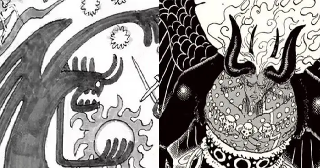 One Piece: Bí ẩn sinh vật có sừng trong tranh Elbaf có liên quan đến Imu? Những manh mối khiến fan đặt dấu hỏi