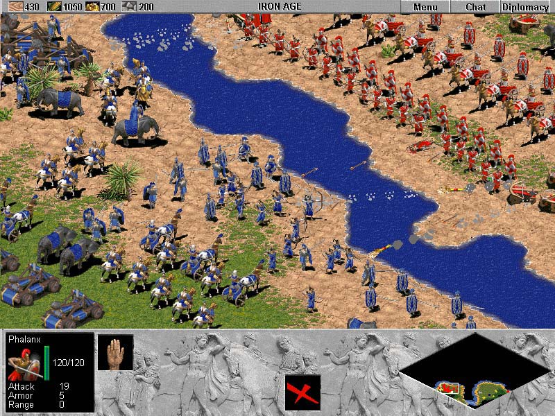 age of empires 1 battle