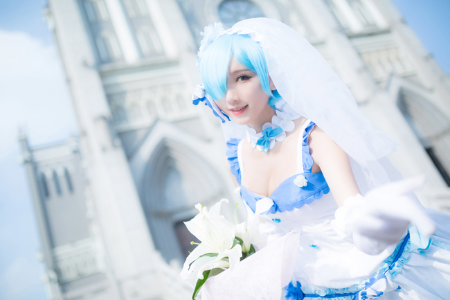 Cosplay cô nàng Rem tuyệt đẹp trong Re:Zero - Càng ngắm càng mê