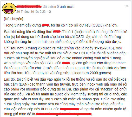 Hài hước chuyện admin website chuyên game crack tại Việt Nam tố người khác... ăn cắp công sức mình