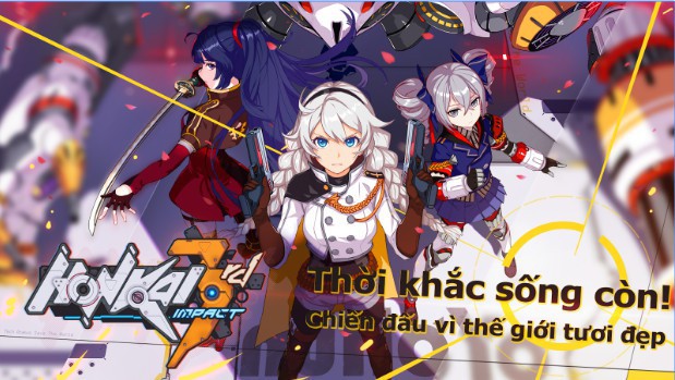 Trải nghiệm Honkai Impact 3 - Thế giới anime hành động độc nhất vô nhị.