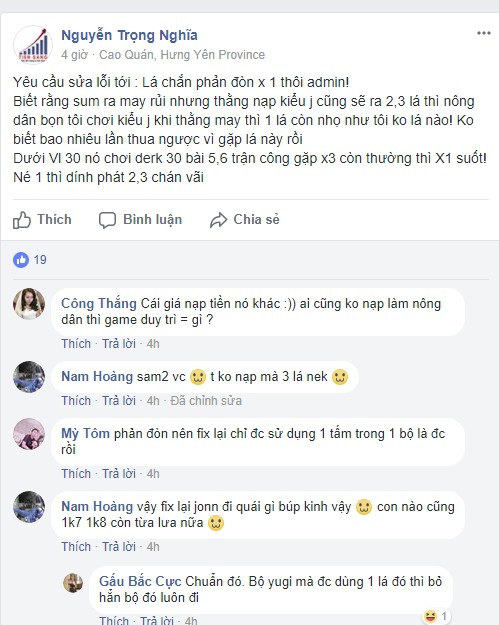 Hàng loạt game thủ Việt đòi Yugi H5 thắt chặt 