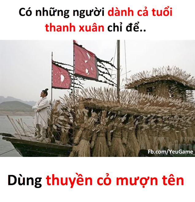 Đau ruột với bộ ảnh chế: Mãnh tướng Tam Quốc dùng cả tuổi thanh xuân để làm gì?