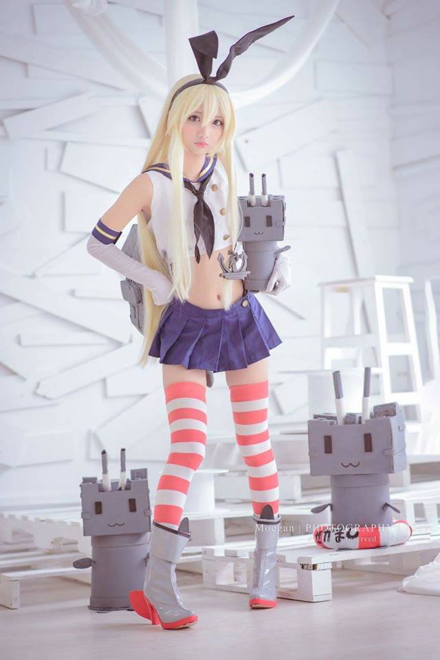 Bỏng mắt với cosplay cô nàng Shimakaze trong Kantai Collection