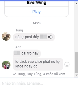 Facebook Việt tràn ngập lời mời chơi EverWing, nhiều người khó chịu phải post status 