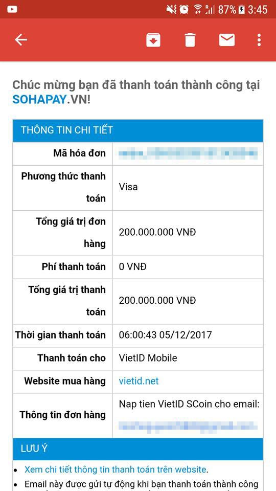  Mà cuối cùng lại đi tong 200 triệu đồng 