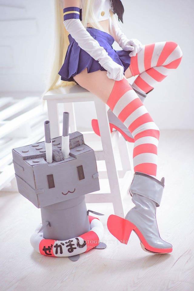 Bỏng mắt với cosplay cô nàng Shimakaze trong Kantai Collection