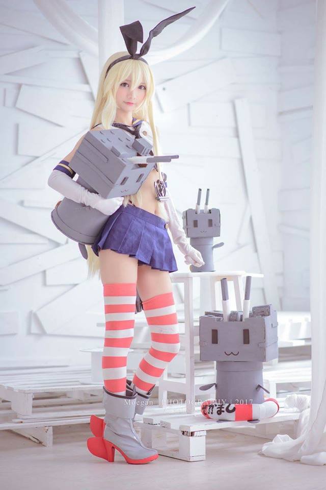 Bỏng mắt với cosplay cô nàng Shimakaze trong Kantai Collection