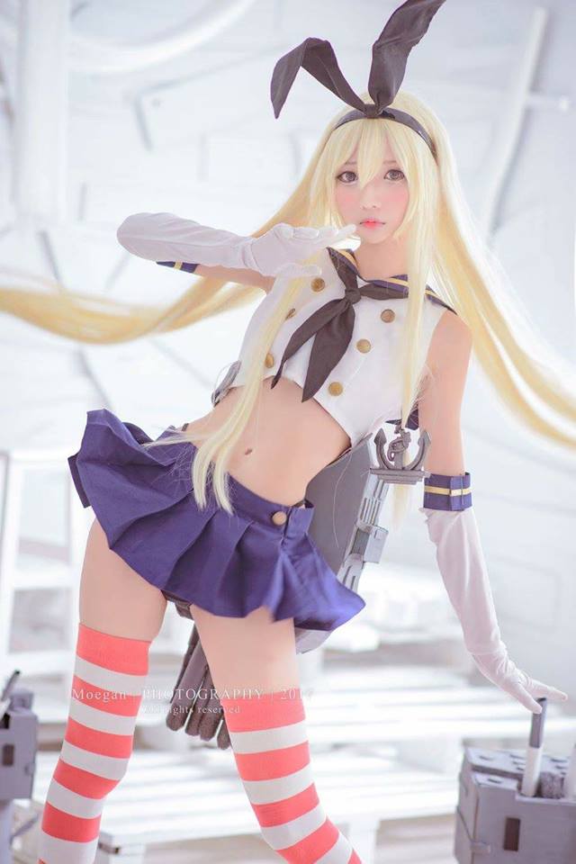 Bỏng mắt với cosplay cô nàng Shimakaze trong Kantai Collection