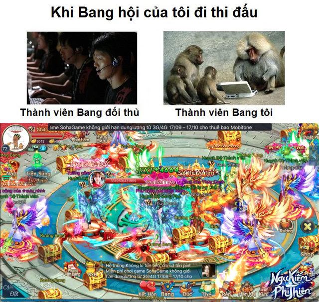 Chỉ mặt đặt tên 4 kiểu Bang chủ “khác người” trong game online