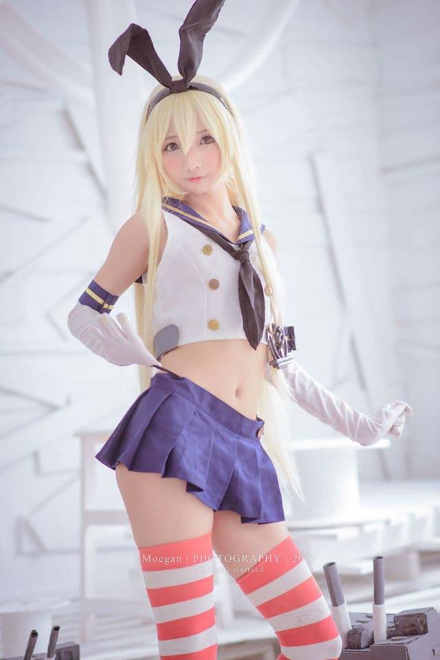 Bỏng mắt với cosplay cô nàng Shimakaze trong Kantai Collection