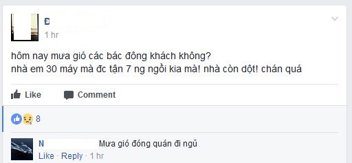 Nhiều chủ quán than vãn vắng vẻ.