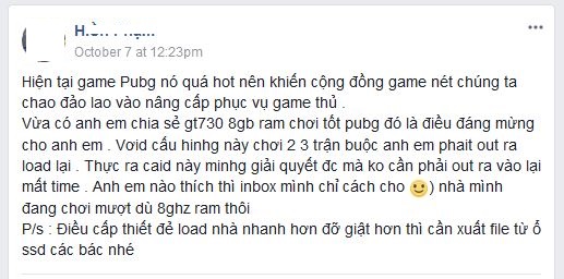 Khốn khổ nhiều chủ quán net Việt máy yếu: Khách chơi PUBG 2, 3 trận lại phải out ra vào lại vì tràn RAM
