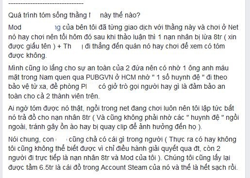  Quá trình rình bắt kẻ lừa đảo khá ly kỳ được kể lại. 