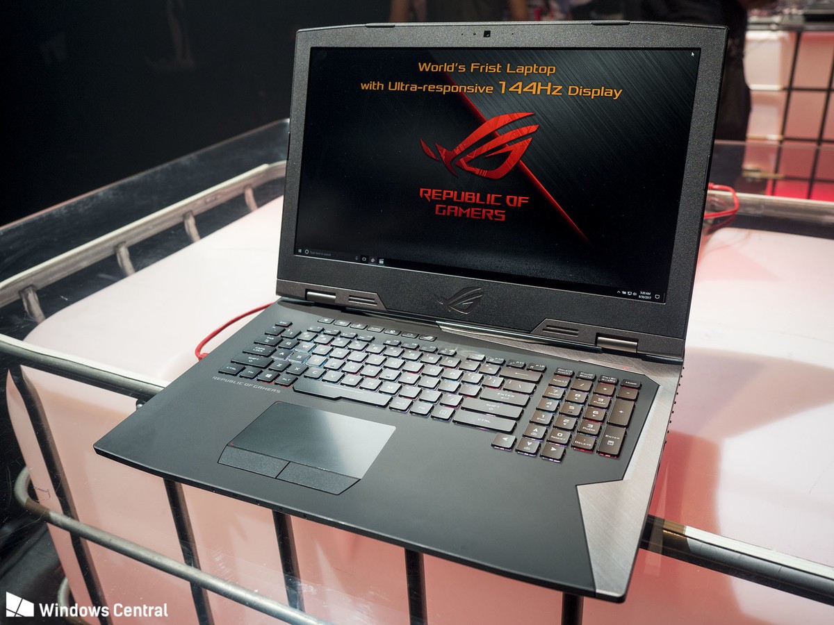 Asus ROG Chimera G703: Laptop chơi game đầu tiên trên thế giới có màn hình 144Hz