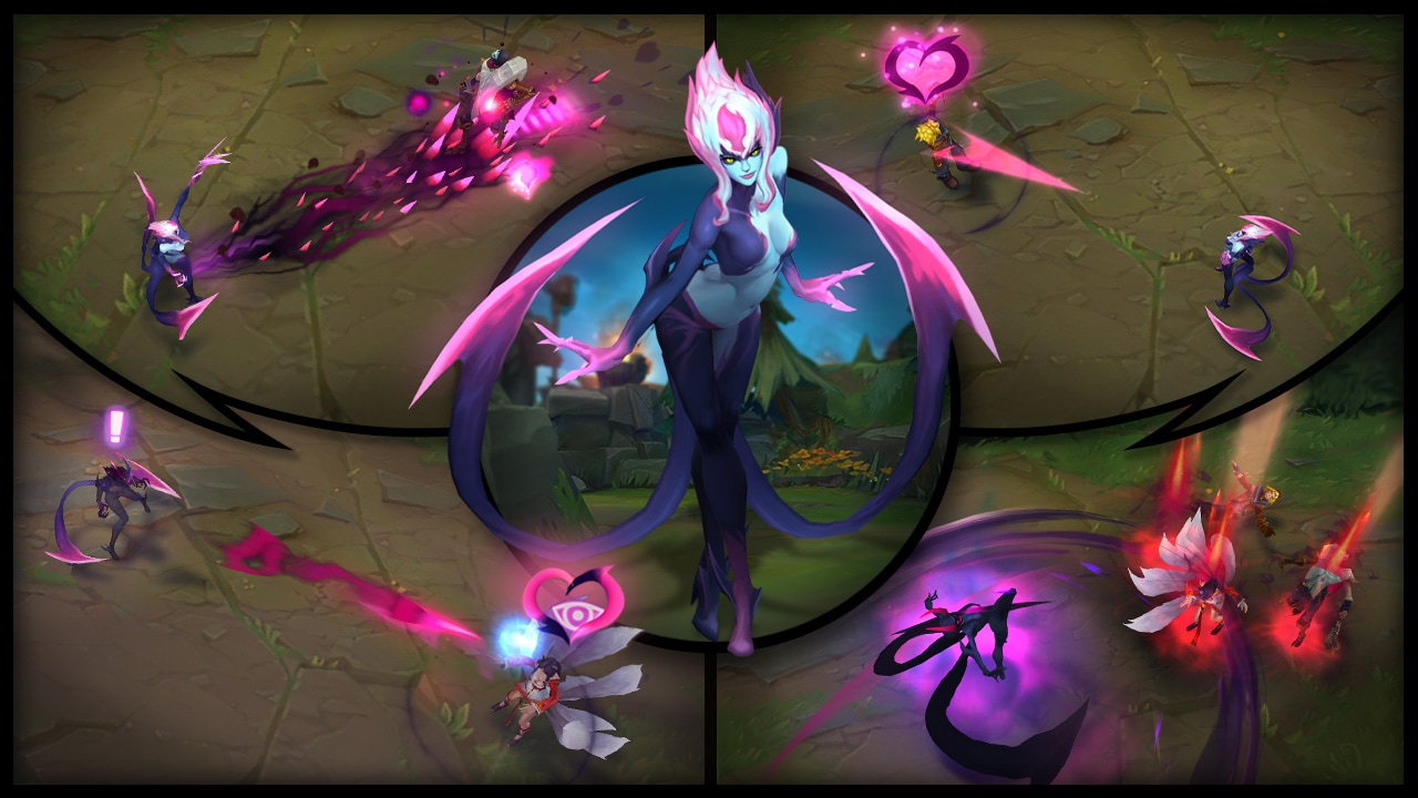 LMHT: Riot chính thức ra mắt bộ kỹ năng của Evelynn mới, bây giờ thì cấp độ 6 mới được Tàng Hình