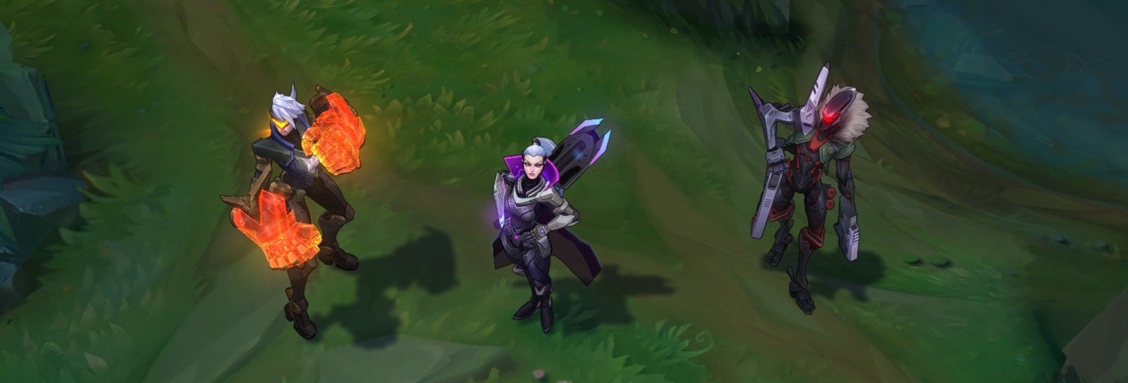 Riot chính thức ra mắt 3 trang phục Siêu Phẩm năm 2017: Vayne ngồi xe máy phóng đi như trong phim hành động