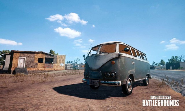 Không chỉ có xe bus, bản đồ sa mạc PUBG còn có cả chiếc xe tải ngầu hết nấc