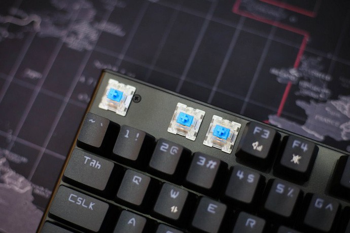 Các loại bàn phím cơ nhỏ gọn tiện lợi lại có giá cực mềm cho game thủ lựa chọn