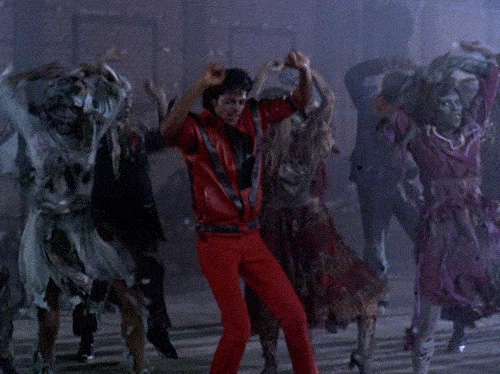  Top hit Thriller của MJ cũng lấy chủ đề zombie. 