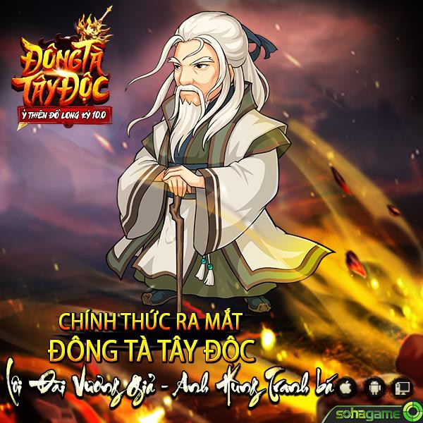 Đông Tà Tây Độc 10.0 tung Mini Update, tặng ngay 2000 Giftcode giá trị