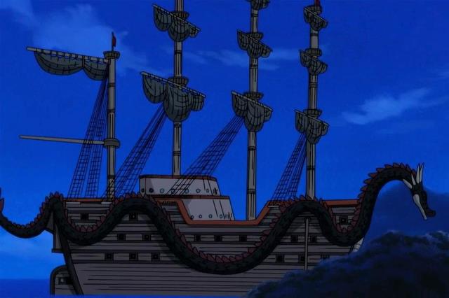  Con tàu khổng lồ của Monkey D. Dragon đã gây được ấn tượng mạnh cho khán giả ngay lần đầu tiên xuất hiện. 