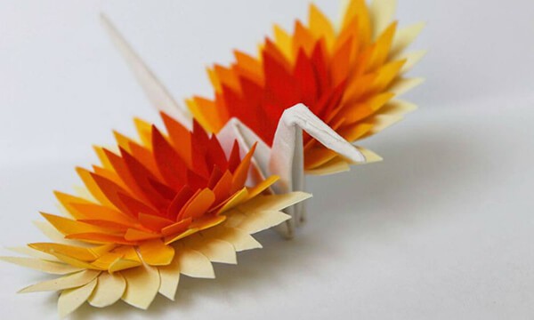 Nhật Bản: Mãn nhãn với bộ sưu tập 1000 con hạc giấy mỗi con 1 vẻ mười phân vẹn mười