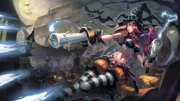 Ngắm nhìn Riven Sát Thủ Cưa Máy, Miss Fortune Phù Thủy, Akali Đội Mồ và 1 loạt trang phục Halloween mạ mị, cực chất khác