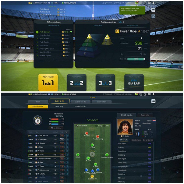 Bất chấp FIFA Online 4 sắp ra mắt ở Trung Quốc, VĐV này vẫn có 2 HLV top đầu rank 1vs1