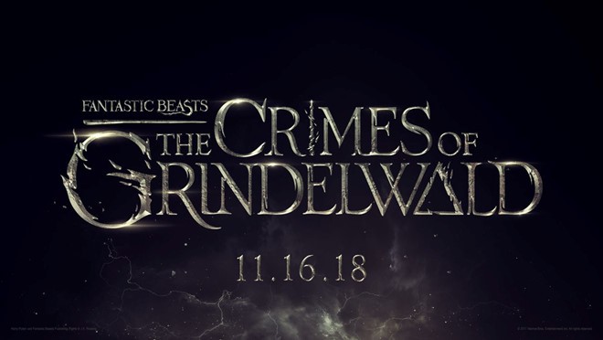  Tựa phim chính thức là Fantastic Beast: The Crimes of Grinderwald 