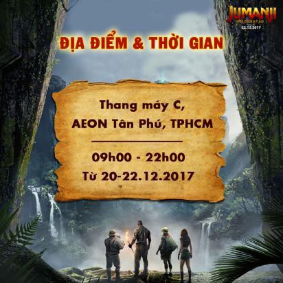 Chương trình chỉ diễn ra đúng 3 ngày từ 20 – 22.12.2017