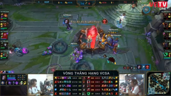 LMHT: HoF hủy diệt đối thủ 3-0 ở vòng thăng hạng VCSA Mùa Xuân 2018, Xạ Thủ số 1 Việt Nam chính thức trở lại là chính mình?