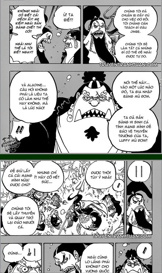 One Piece: Có lẽ Jinbei sẽ là thành viên thứ 10 gia nhập băng Mũ Rơm