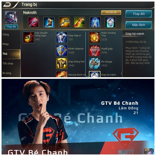 Liên Quân Mobile: Tổng hợp cách lên đồ cho Nakroth của các VĐV eSports chuyên nghiệp