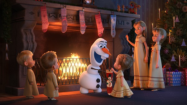 Ra mắt cùng với 'Coco', người tuyết Olaf trở lại siêu đáng yêu