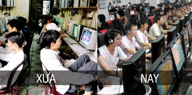 Sự khác biệt giữa quán nét xưa và nay.