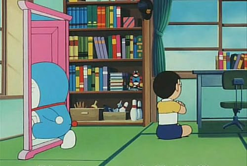  Mỗi khi bị Nobita dỗi, Doraemon thường bỏ đi chơi bằng cánh cửa thần kỳ 