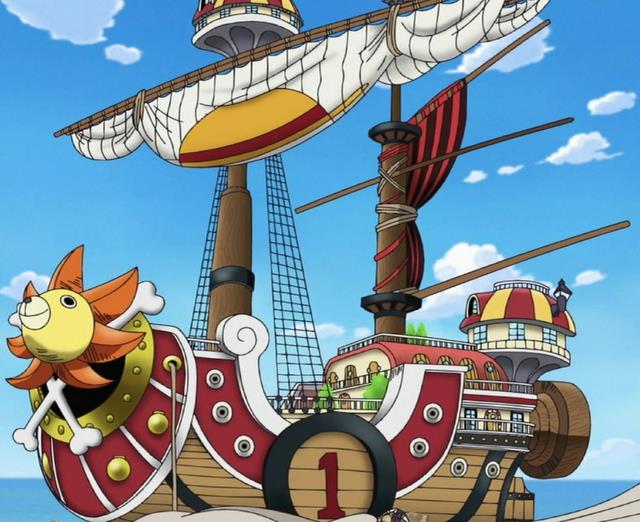  Thousand Sunny là con tàu Hải tặc vô cùng tiện nghi của băng Mũ Rơm do chính tay anh chàng thợ máy Franky làm ra. 