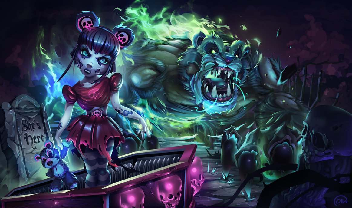 Ngắm nhìn Riven Sát Thủ Cưa Máy, Miss Fortune Phù Thủy, Akali Đội Mồ và 1 loạt trang phục Halloween mạ mị, cực chất khác