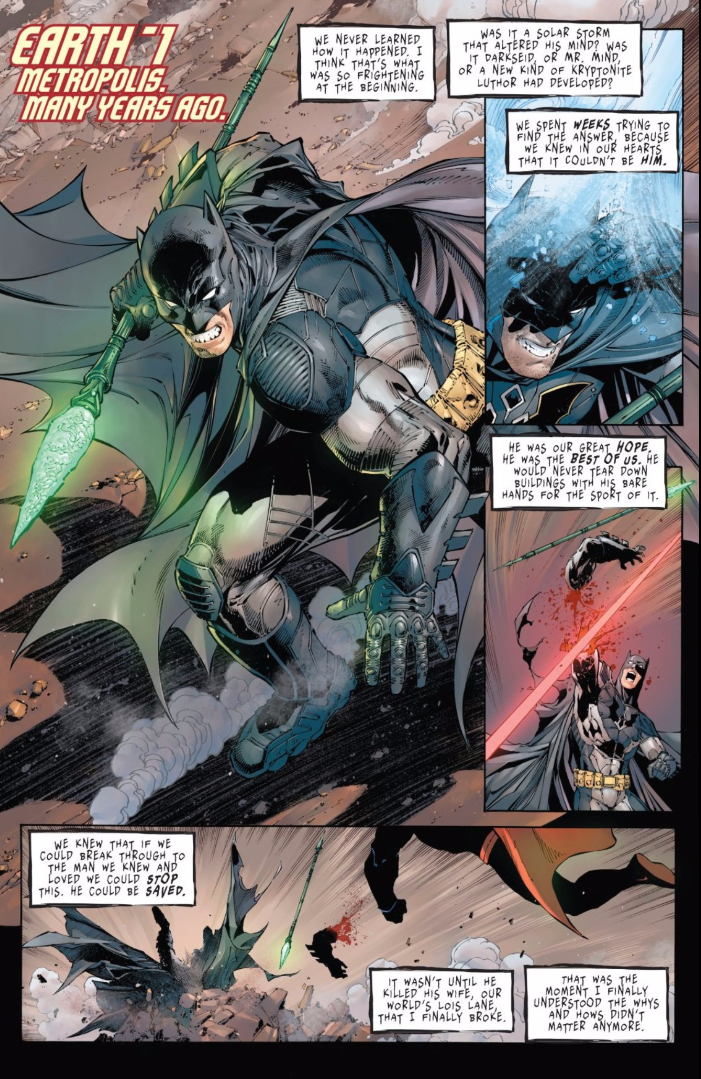 Devasted Batman Batman The Devastator - Trở thành Doomsday, kết liễu Superman, Người ...